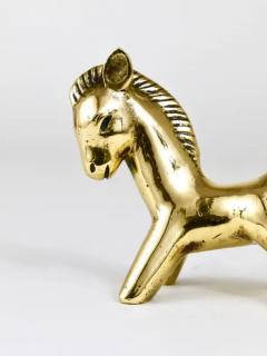 Walter Bosse Walter Bosse Midcentury Brass Horse Figurine Herta Baller Austria 1950s - 4050207