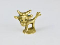 Walter Bosse Walter Bosse Midcentury Cow Brass Figurine Herta Baller Austria 1950s - 4052645