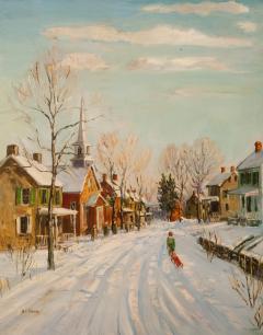 Walter Emerson Baum A Bright Winter Monring - 102980