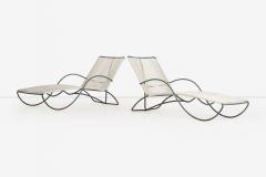Walter Lamb Pair of Walter Lamb Bronze Chaise Lounges for Brown Jordan Model C 4700 1960 - 4219948