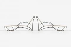 Walter Lamb Pair of Walter Lamb Bronze Chaise Lounges for Brown Jordan Model C 4700 1960 - 4219950