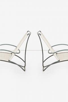 Walter Lamb Pair of Walter Lamb Bronze Chaise Lounges for Brown Jordan Model C 4700 1960 - 4219951