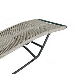 Walter Lamb Walter Lamb for Brown Jordan Rope Waikiki Bronze Patio Racking Chaise Lounge - 4699711