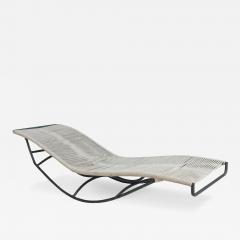 Walter Lamb Walter Lamb for Brown Jordan Rope Waikiki Bronze Patio Racking Chaise Lounge - 4699999