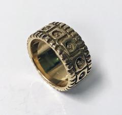 Walter Schluep Walter Schluep 18K abstract Ring C 1960  - 1308419