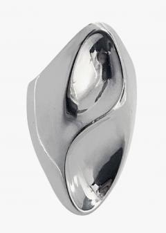 Walter Schluep Walter Schluep 1980s Sterling Ring Montreal Canada - 4427740