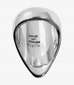 Walter Schluep Walter Schluep 1980s Sterling Ring Montreal Canada - 4427746