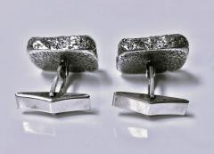 Walter Schluep Walter Schluep Gold and Sterling Cufflinks C 1960 - 1466437