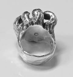 Walter Schluep Walter Schluep Sterling Silver Pearl Ring - 1905814