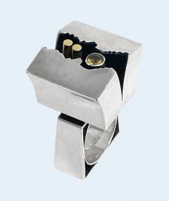Walter Schluep Walter Schluep Sterling silver 18K Gold Ring - 4592087