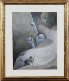 Walter Schnackenberg Scary Nightmare Monsters Emerge from the Mountains - 4381410