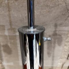 Walter Von Nessen 1970s Modernist Chrome Cylinder Von Nessen Table Lamp New York - 3297408