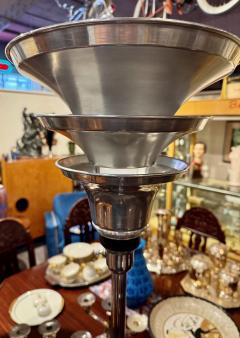 Walter Von Nessen Art Deco Tiered Torchi re Floor Lamp Machine Age Style of Walter Von Nessen - 4161320
