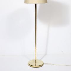 Walter Von Nessen Mid Century Modernist Polished Brass Floor Lamp by Walter Von Nessen - 3998233