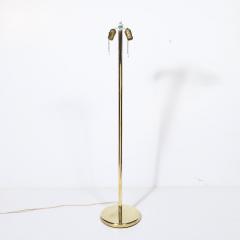 Walter Von Nessen Mid Century Modernist Polished Brass Floor Lamp by Walter Von Nessen - 3998282