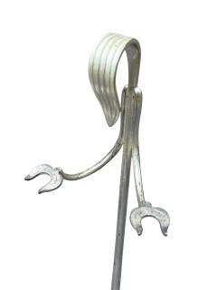 Walter Von Nessen NICKELED BRONZE ART DECO FIRE TOOLS BY WALTER VON NESSEN - 4607724