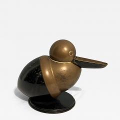 Walter Von Nessen RARE ART DECO BRASS PELICAN ASHTRAY BY WALTER VON NESSEN - 4102003