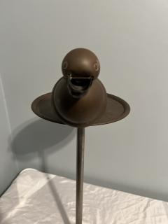 Walter Von Nessen RARE ART DECO BRASS PELICAN STANDING ASHTRAY BY WALTER VON NESSEN - 4100751