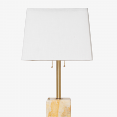 Walter Von Nessen Siena Marble Table Lamp by Walter Von Nessen for Nessen Lamps - 2703266