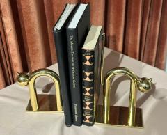 Walter Von Nessen Walter Von Nessen Brass Cat Bookends for Chase circa 1932 - 4470817