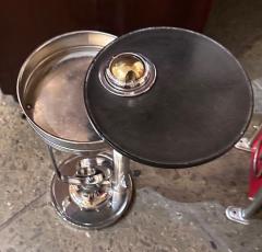 Walter Von Nessen Walter Von Nessen Chase Lazy Boy Smokers Stand Brass Chrome Original - 3784043