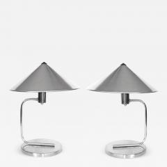 Walter Von Nessen Walter Von Nessen Pair of Steeamline Table Lamps 1938 - 3448336