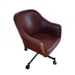 Ward Bennett 1 Ward Bennett for Brickel and Associates Leather Desk Conference Chair - 2579056