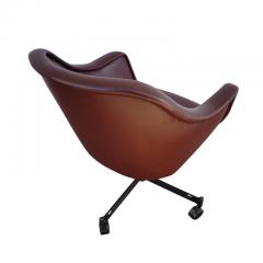 Ward Bennett 1 Ward Bennett for Brickel and Associates Leather Desk Conference Chair - 2579059