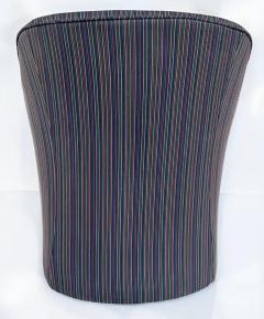 Ward Bennett 1980s Upholstered Postmodern Chairs by Ward Bennett Pair - 3502711