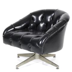 Ward Bennett Pair Ward Bennett Swivel Chairs - 1042004