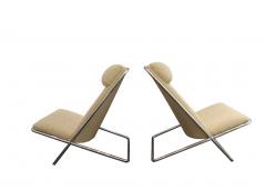 Ward Bennett Pair of Vintage Ward Bennett Scissor Chairs - 4518242