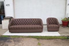 Ward Bennett Tufted Sofa by Ward Bennett for Brickel Associates - 3112105