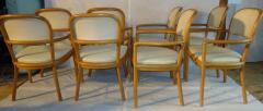 Ward Bennett Ward Bennett for Brickel Associates Eight Ash Dining Chairs circa 1970 - 570080