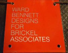 Ward Bennett Ward Bennett for Brickel Associates Eight Ash Dining Chairs circa 1970 - 570082