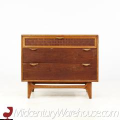 Warren Church for Lane Perception Mid Century Walnut Single Nightstand - 3689271