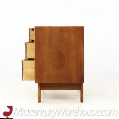 Warren Church for Lane Perception Mid Century Walnut Single Nightstand - 3689275