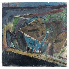 Warren Fischer Original Acrylic Abstract Painting by Warren Fischer 1989 - 3556215