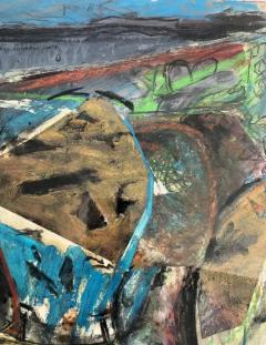 Warren Fischer Original Acrylic Abstract Painting by Warren Fischer 1989 - 3556229