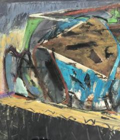 Warren Fischer Original Acrylic Abstract Painting by Warren Fischer 1989 - 3556237