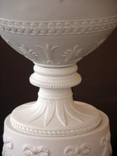 Warren Kessler A Fine Pair of White Bisque Porcelain Baluster Form Lamps - 500660