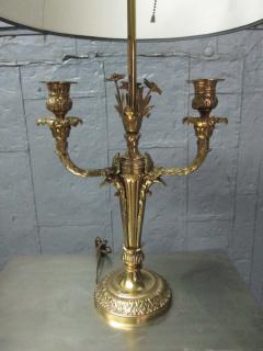 Warren Kessler Floral Bronze Lamp by Warren Kessler - 1876260