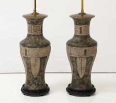 Warren Kessler Warren Kessler 1960s Bronze Table Lamps - 3857837