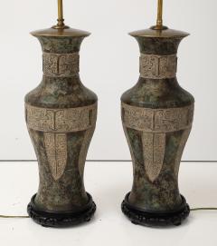 Warren Kessler Warren Kessler 1960s Bronze Table Lamps - 3857847