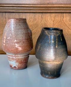 Warren Mackinzie Collection of Two Ceramic Glazed Vases by Warren Mackinzie - 3526961