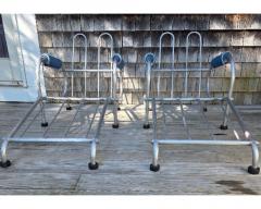 Warren McArthur Corporation WArren McArthur Pair of Chaise Longues Style No 1018 NAMCO Australia 1950s - 4383664