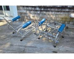 Warren McArthur Corporation WArren McArthur Pair of Chaise Longues Style No 1018 NAMCO Australia 1950s - 4383666