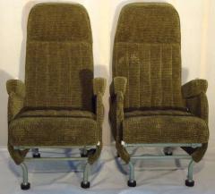 Warren McArthur Pair of Warren McArthur Corporation Aircraft Passenger Seats circa 1946 - 569363