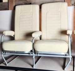 Warren McArthur Pair of Warren McArthur Twin Aircraft Seats Model 154 2D C 1944 - 2894209