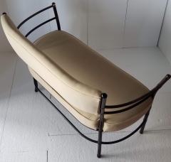 Warren McArthur Rare Warren McArthur Bronze Anodize Settee Style No 947 Rome NY C 1933 34 - 2894277