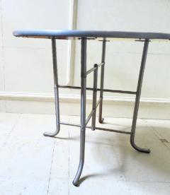 Warren McArthur Warren McArthur Furniture Corp Early Warren McArthur J Leg 36 Round Table Patent Applied For Label 1933 34 - 4414828